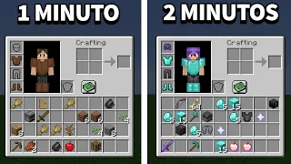 Minecraft: O MEU INVENTÁRIO FICA COM ITENS ALEATÓRIOS A CADA MINUTO!