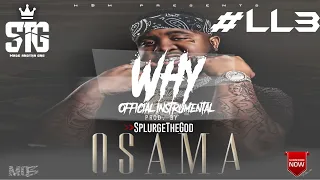 Mo3 - "Why" Official Instrumental [Prod.@SplurgeTheGod ] #LL3