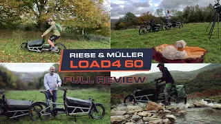 Riese & Müller Load4 60 Review - The ultimate cargo eBike for adventure!