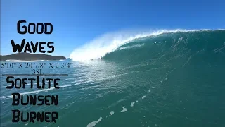 Good Waves on a SoftTop | Surf |  SoftLite Bunsen Burner | POV