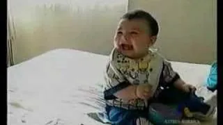 Cute baby laughing hysterically!!!