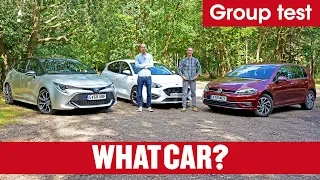 2020 Toyota Corolla vs VW Golf vs Ford Focus – is hybrid better than petrol or diesel? | What Car?