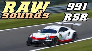 RAW sounds - Porsche 991.2 RSR at Spa 2018