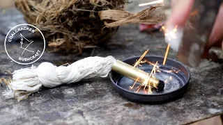 Advanced Survival Fire Making: Creating a Tinder Tube