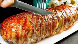 🔥😋 God, how delicious! Few people know this unique meatloaf recipe! MEGA DELICIOUS!