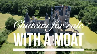 Chateau with a MOAT for sale!