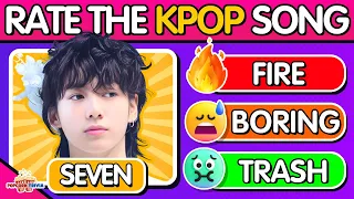 RATE THE KPOP SONG 🎵 | KPOP Hits Tier List 🔥 | Music Quiz