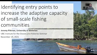 Identifying entry points to enhance the adaptive capacity of small-scale fishing communities