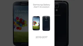 Samsung Galaxy Alarm Evolution #android #phones #evolution #samsung #nostalgic #galaxy