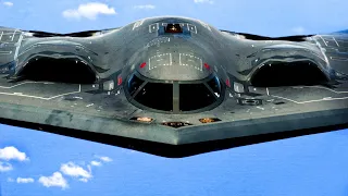 B-2 Spirit Stealth Bomber Mid Air Refueling . Includes Radio Conversation | MFA