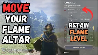 Enshrouded Tips | MOVE Flame Altar / KEEP Flame Level