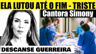 😢O Brasil Orou: Infelizmente Cantora nessa Quarta-feira após LUTAR pela vida ACABA de ser...