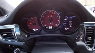 Porsche Macan Turbo 0-100 km/h Acceleration // Launch Control