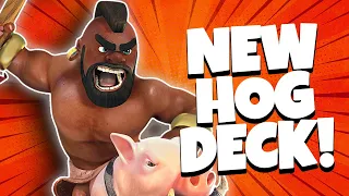 *DESTROYING* Opponents With The BEST HOG RIDER DECK - Clash Royale