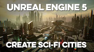 Brushify - Create Sci-fi Cities in Unreal Engine 5