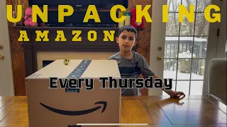 Unpacking AMAZON Boxes 📦 every Thursday!!!