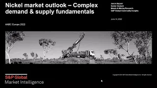 Nickel Market Outlook - Complex Demand & Supply Fundamentals