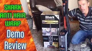 Shark Anti Hair Wrap vacuum unboxing,demo review