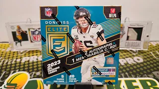 2023 Donruss Elite Football Box Opening! 3 Hits per Box!