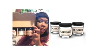 Old Factory Candle Gift Set Review + Giveaway(closed)