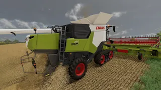 FS 22 Shire Farm (Journey to 2000 Dairy Cows) * 28 * Oat Harvest, Straw Collection