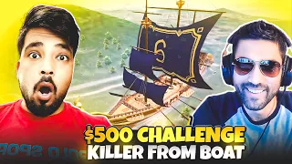 $500 Challenge With @KGDakku  🤑 | Only Flying Boat Kills Allowed 🤯