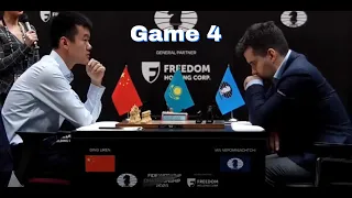 Game 4 | Ding Liren vs Ian Nepomniachtchi: World Championship Match 2023