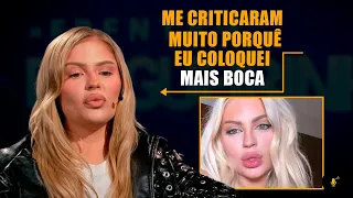 LUIZA SONZA revela ter SOFRIDO MUITAS CRITICAS ao fazer PREENCHIMENTO NA BOCA