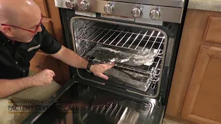 Oven should never have aluminum foil in it