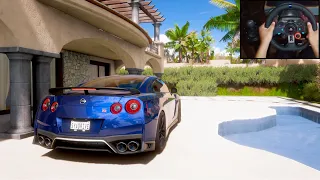 Nissan GT-R R35 | Forza Horizon 5 | Logitech G29 gameplay
