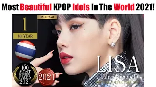 Most Beautiful Faces KPOP Idols In The World Of 2021 According To TC Candler!