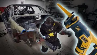 PART 1 | E46 Drift Builds | We Cut The Cars! | Timelapse