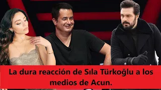 Sıla Türkoğlu's harsh reaction to the Acun media