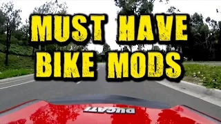 What Are Your Must Have Motorcycle Mods