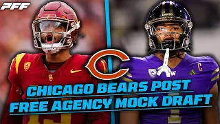 Chicago Bears Post Free Agency Mock Draft | PFF