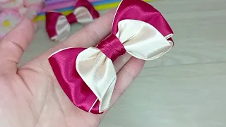 DIY 🎀 УДИВИТЕЛЬНЫЙ бантик/ Простая ИДЕЯ - КРАСИВЫЕ Бантики