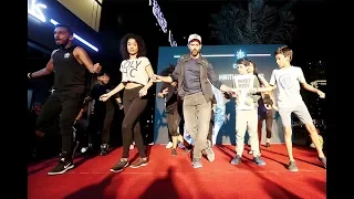 Hrithik Roshan dances on Ghungroo song at Dubai