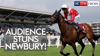AUDIENCE makes all to stun rivals in the Al Shaqab Lockinge Stakes at Newbury!