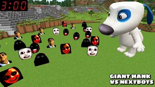 GIANT HANK VS 100 NEXTBOTS AND FRIENDS in Minecraft - Gameplay - Coffin Meme