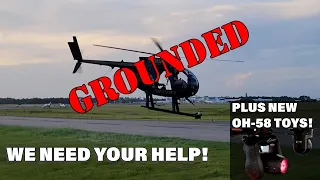 This OH-6 Has Been Grounded For Two Years! Plus a FLIR/Spotlight Tour