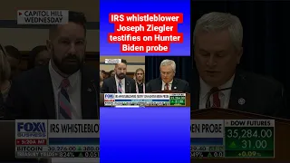 IRS whistleblower reveals how much money Hunter Biden took in from foreign entities #shorts