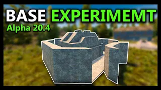 7 Days To Die - Horde Night BASE Experiment Vs Day 7000 (Alpha 20.4)