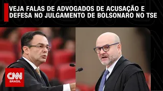 Acusação e defesa: veja falas de advogados no julgamento de Bolsonaro no TSE | O GRANDE DEBATE