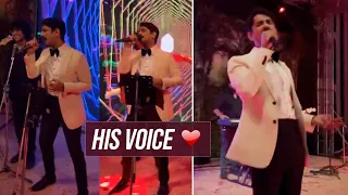 Hero Siddharth Sings Oye Oye Song @ Sharwanand Wedding Reception | Manastars