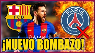 ¡BOMBAZO INESPERADO CON MESSI ¡LO ACABA DE CONFIRMAR! | NOTICIAS DEL FC BARCELONA HOY