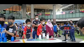 WSSA 2022 Malaysia Open Sport Stacking Championships : 10U Doubles