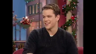 Matt Damon Interview - ROD Show, Season 2 Episode 63, 1997