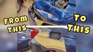 BMW QUARTER PANEL REPAIR