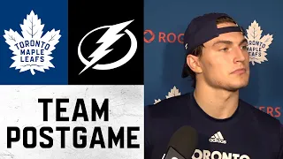 Maple Leafs Media Availability | Postgame at Tampa Bay Lightning | October 21, 2023