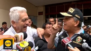 Daniel Urresti enfrentó verbalmente al abogado de Abimael Guzmán│RPP